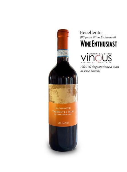 TraMonti e Mare Maremma Toscana <b>Sangiovese</b> DOC 2024 (Bottiglia da 0,75Lt)